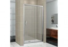 Дверь душевая Bas Infinity WTW-130-G-CH (матовое стекло)