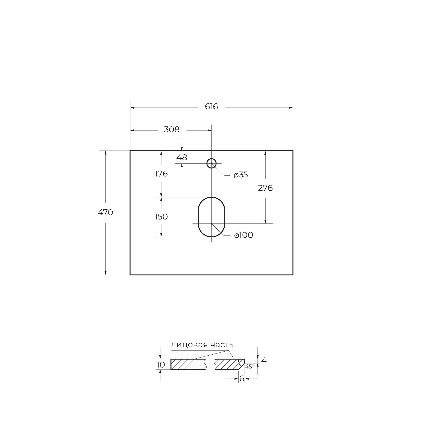 Приобрести belbagno тумба со столешницей etna 90 см, подвесная с одним ящиком rovere nature
