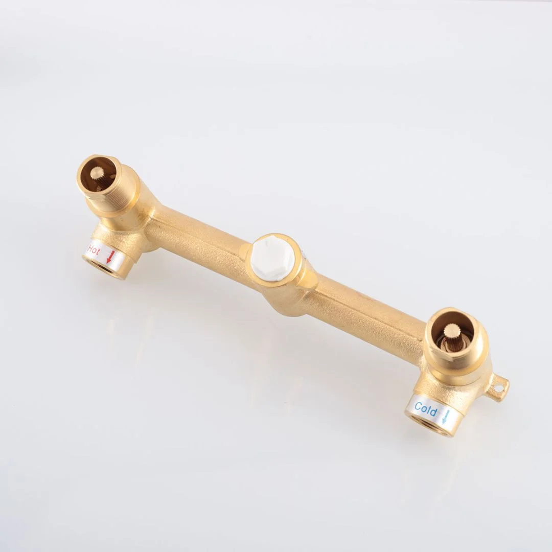 Приобрести vincea смеситель для раковины groove, настенный, брашированое золото vbfw-4g1bg4