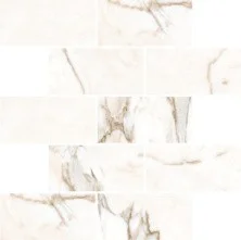 Мозаика Kerranova Marble Trend 307x307 мм, MR, Gold, светло бежевый 