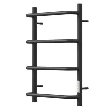 Полотенцесушитель электрический Point 400х600 Ника П4, черный PN08846B