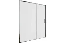 Aquanet Душевая дверь Pleasure Evo 150 AE65-N150-CT профиль хром, прозрачное стекло