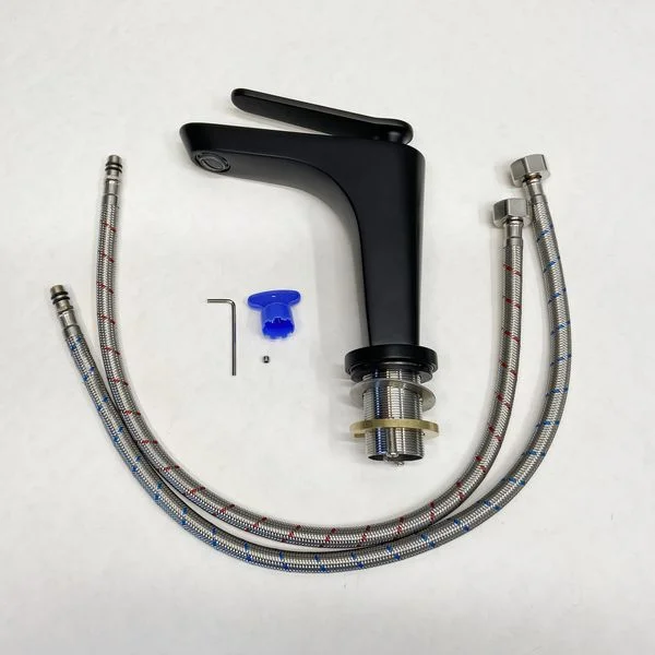 Приобрести comforty смеситель для раковины, черный матовый, fc088a-cmt