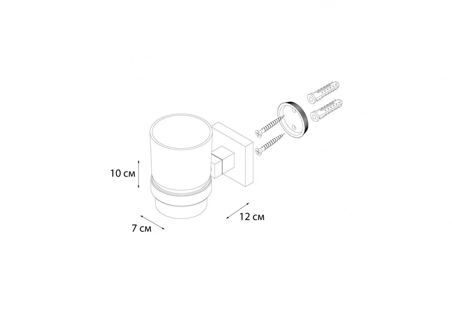 Приобрести fx-11106 metra подстаканник одинарный