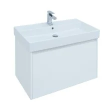 Aquanet Тумба с раковиной Nova Lite 75 см, белая (1 ящик)