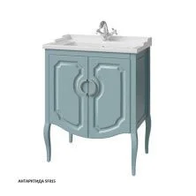 Caprigo Тумба с раковиной FIRENZE 70 см, антарктида