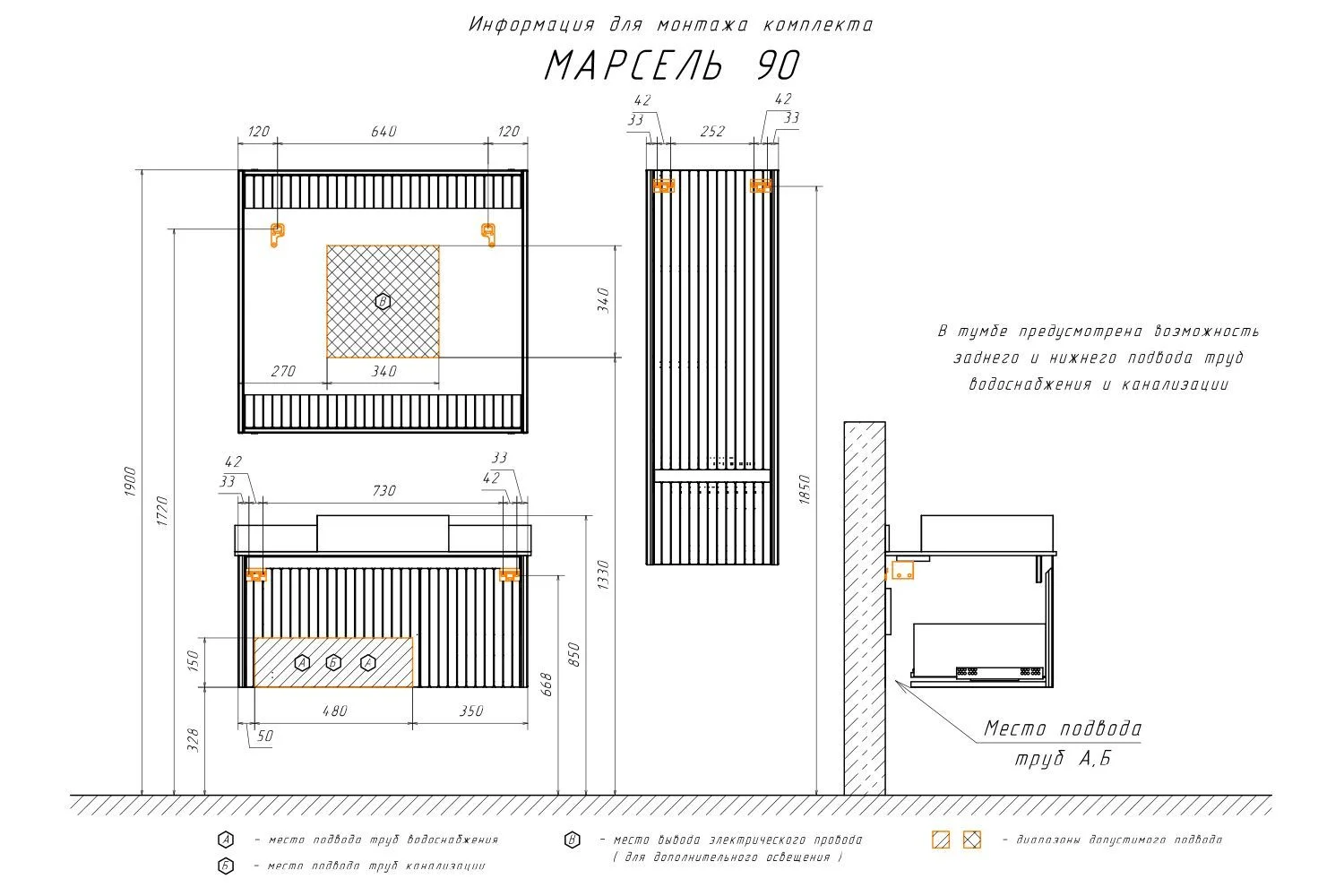 Приобрести сomforty зеркало марсель-90 с подсветкой , белое матовое