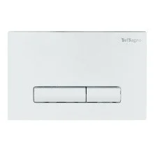 BelBagno Кнопка смыва для инсталляции, GENOVA, белая BB018-GV-BIANCO