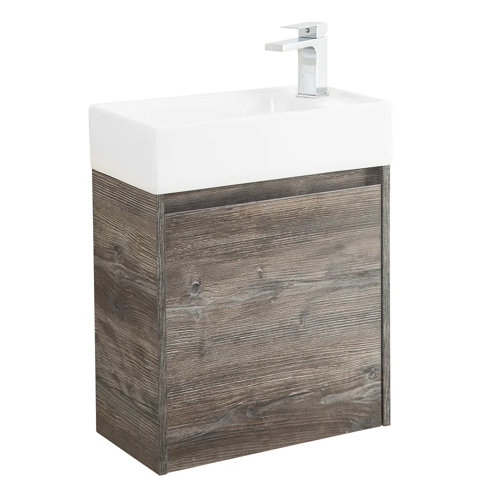 Приобрести belbagno тумба с раковиной kraft mini 50 см, подвесная pino pasadena правосторонняя, белая раковина