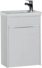 Aquanet Тумба с раковиной Дувр 45 см, белая 00213041