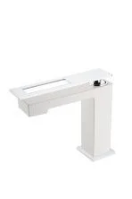 Boheme Смеситель для раковины Q, белый\хром 141-WCR