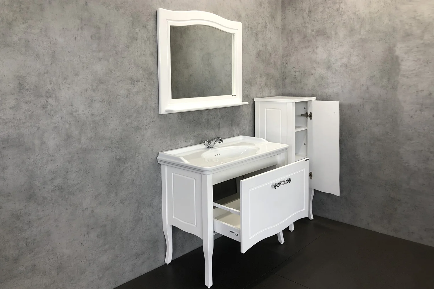 Приобрести сomforty комод "павия-40" белый глянец