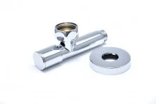 Вентиль запорный угловой Luxen ВР-НР 1" х1/2" с отражателем 5101SCH1004 (пара)