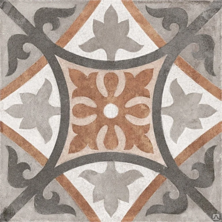 Приобрести керамогранит cersanit carpet 29,8х29,8см пэчворк многоцветный рельеф