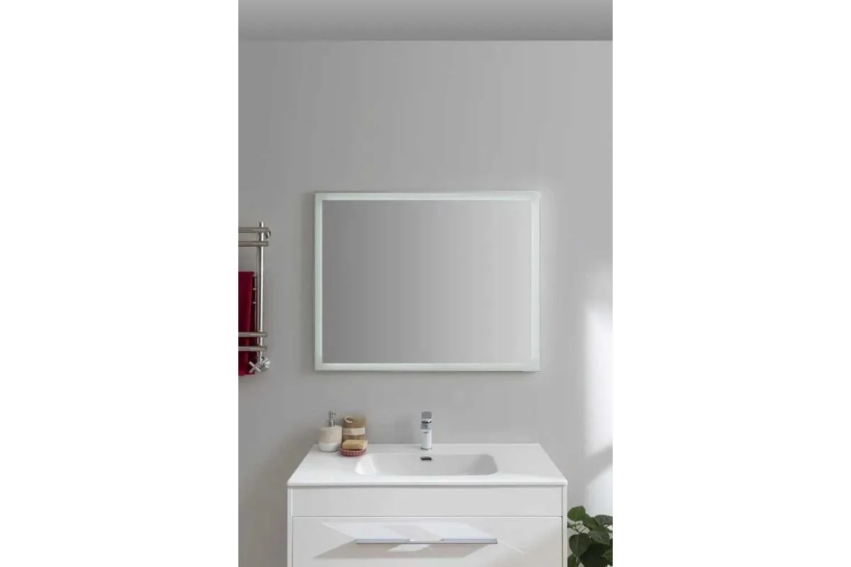 Приобрести aquanet раковина flat 90х46 см, белая матовая