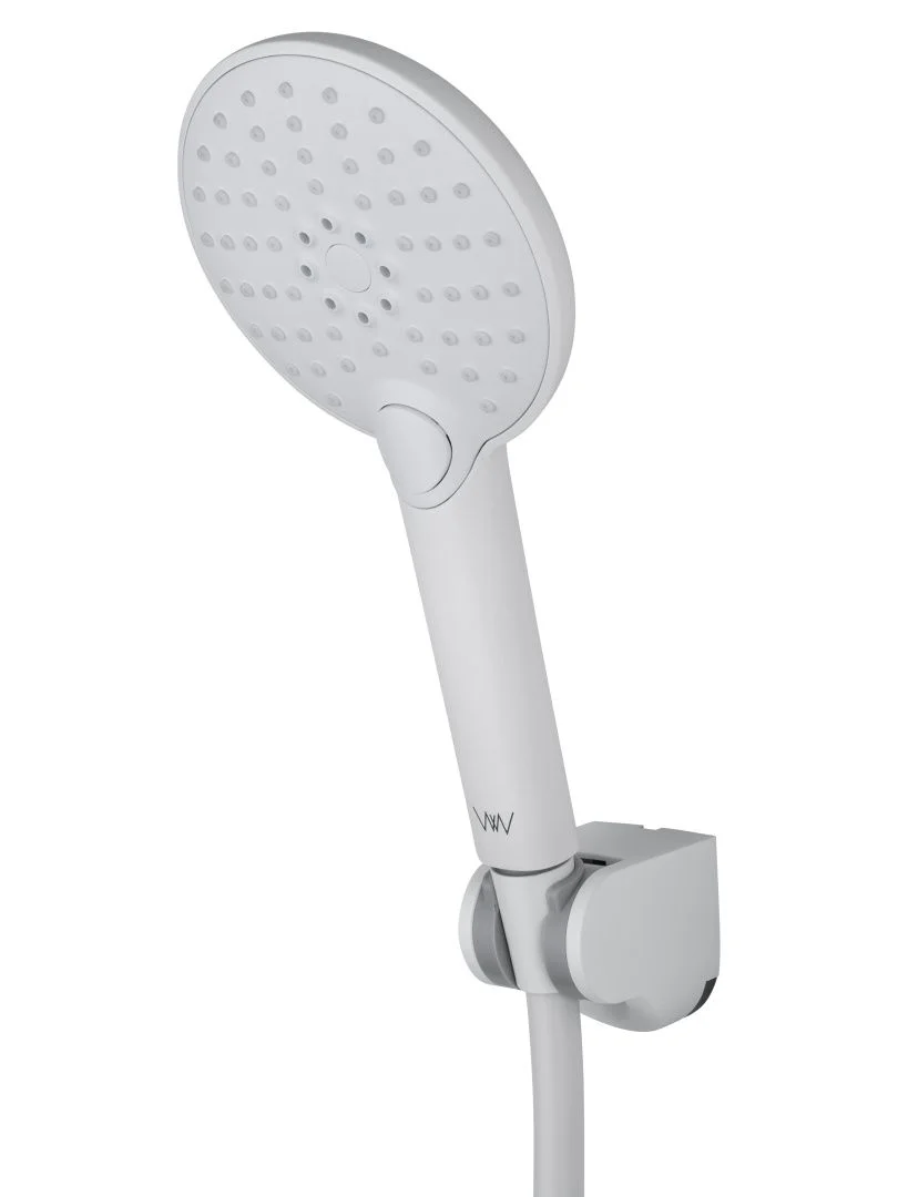 Приобрести смеситель для душа с встроенным изливом wonzon & woghand muse corno, белый матовый (ww-a30902-mw)