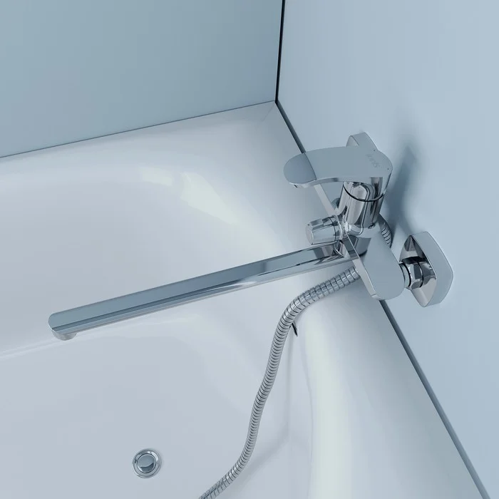 Приобрести iddis смеситель для ванны joker 215мм, хром joksb00i10wa