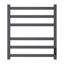 Point Полотенцесушитель электрический Меркурий PN83856GR П6 500x600, диммер справа, графит PN83856GR