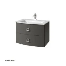 Caprigo Тумба с раковиной LEGATO 70 см, графит