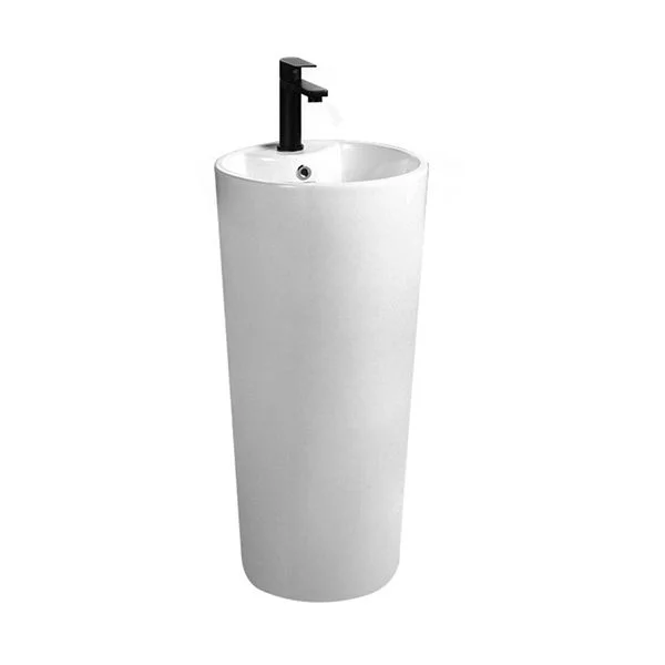 Приобрести vincea раковина напольная 39х39 см, белая vbs-2p201