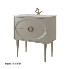 Caprigo Тумба с раковиной MILANO 85 см, серое, эмаль 14312 1