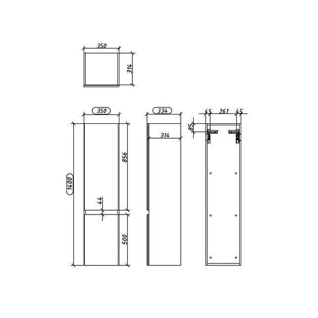 Приобрести caprigo пенал forte 35 см, кобальт