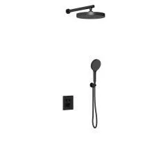Vincea Встраиваемая душевая система Inspire, черная матовая VSFW-3I21T2MB