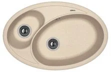 Florentina Кухонная мойка Селена 78х51 см, песочная