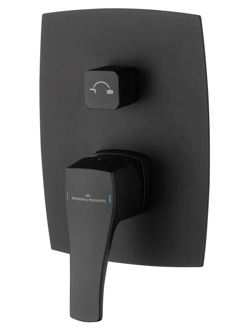 Приобрести душевая система встраиваемая wonzon & woghand flex, черный матовый (ww-88939072-mb)