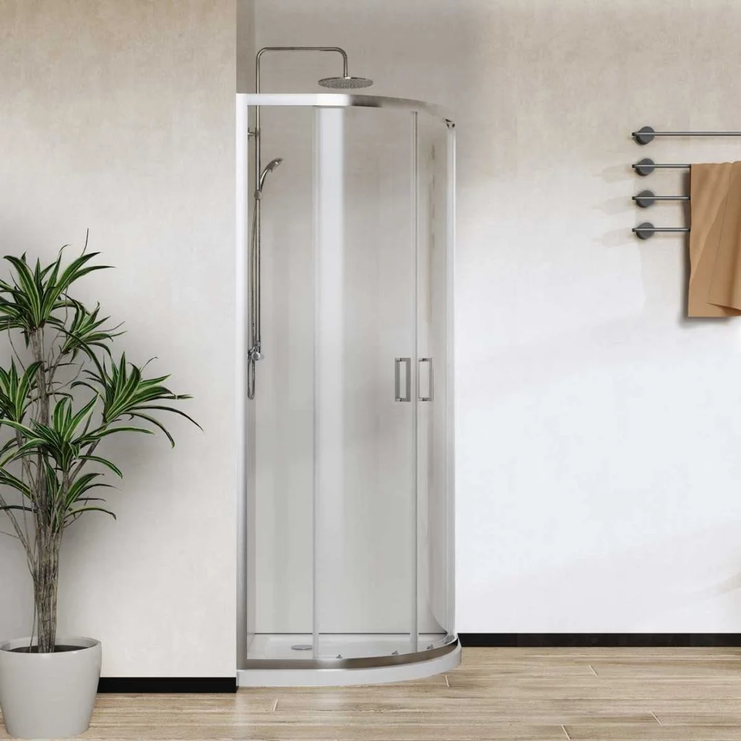 Приобрести vincea душевое ограждение city 80х80 см, прозрачное, хром vsq-5ct800cl