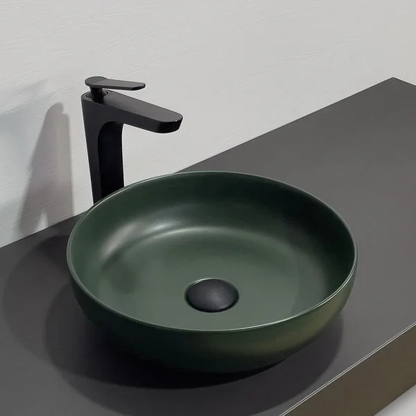 Приобрести comforty раковина 113mdg 36х38 см, темно-зеленая матовая