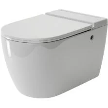 Grossman Унитаз подвесной Impuls, многофункциональный, с крышкой дюропласт, микролифт, белый GR-5502