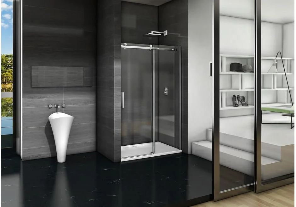 Приобрести дверь душевая bas galaxy wtw-110-c-ch 110 см