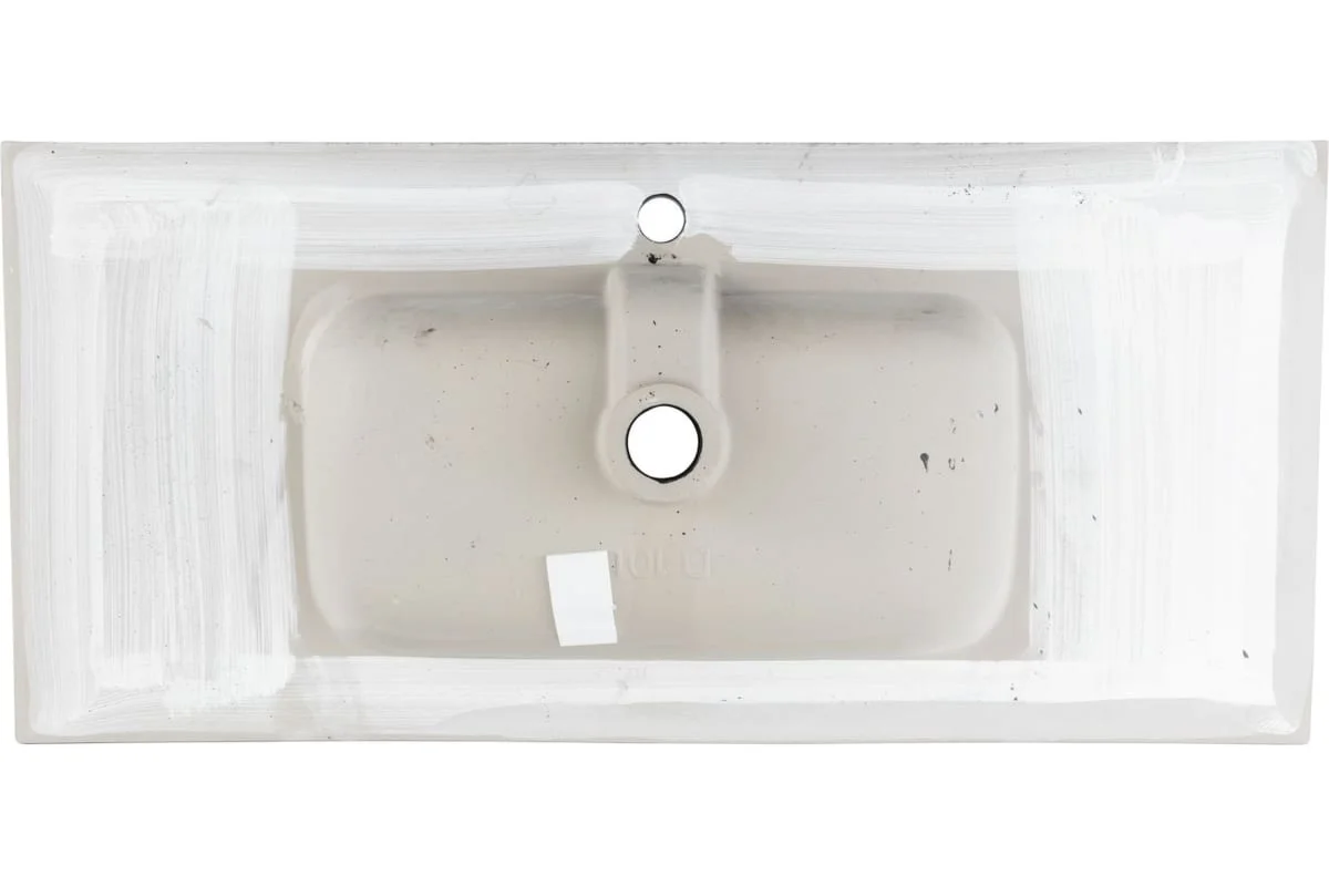 Приобрести aquanet раковина flat 100х46 см, черная матовая