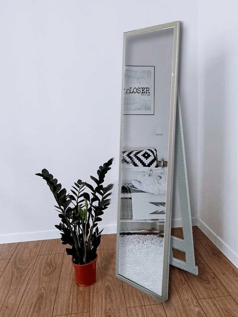 Приобрести azario зеркало опера сильвер 40х160 см, напольное, серебренное фр-1536