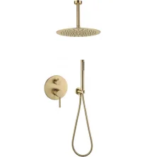 Grocenberg Встраиваемая душевая система, матовое золото GB5099MG-4