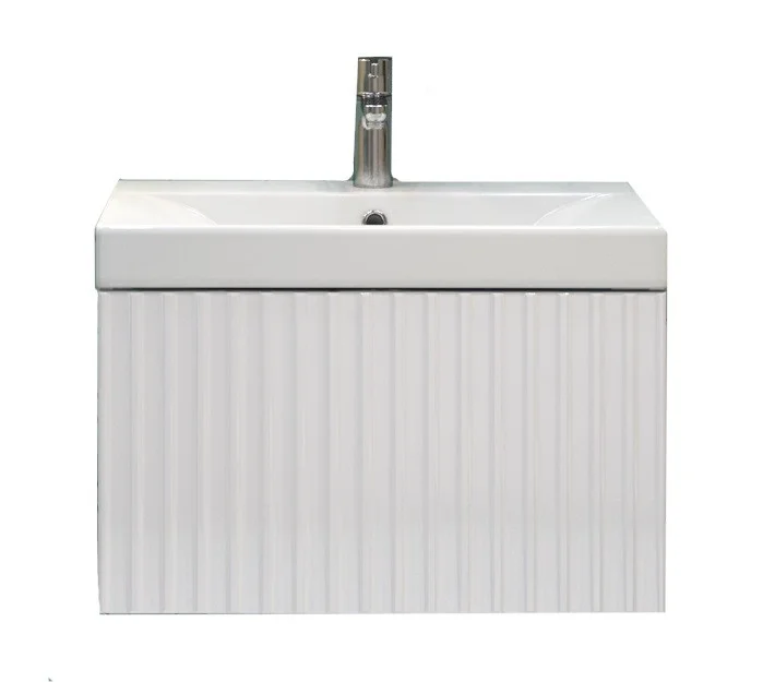 Приобрести тумба подвесная с раковиной velvex compo 60 см белый tpcom.60.1y-21