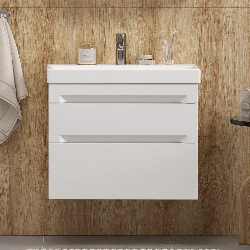 Приобрести equil тумба подвесная с раковиной corner 70 см, белая tpcrnr70.2y-06