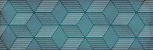 Декор настенный Lb-ceramics Парижанка Гексагон бирюзовый