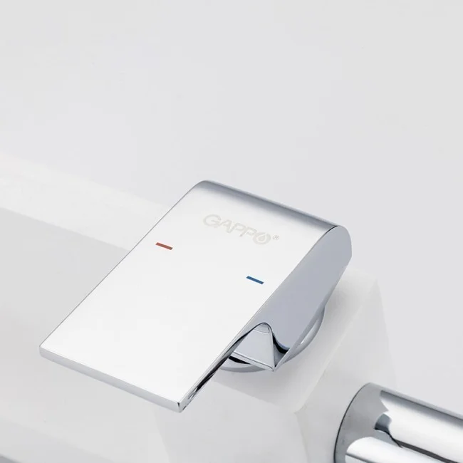 Приобрести gappo встроенный гигиенический душ g7296 с бумагодержателем, белый/хром