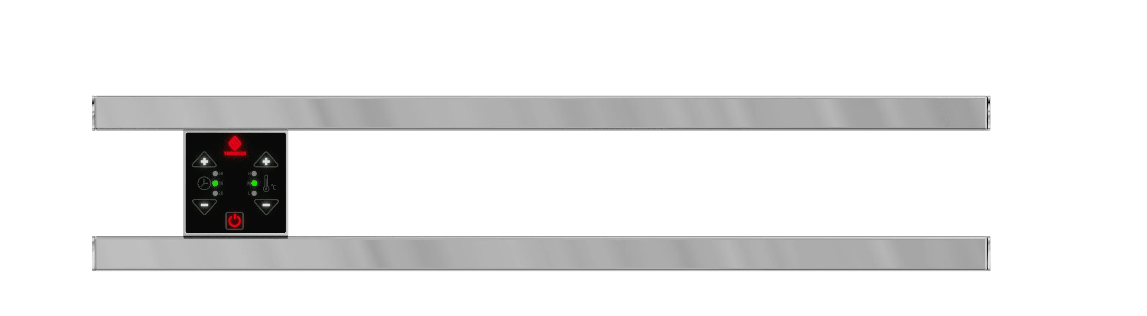 Приобрести terminus полотенцесушитель электро п2 50х9 см, квадратный профиль,электрический, хром