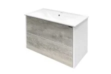 Сomforty Тумба с раковиной "Женева-90", дуб белый