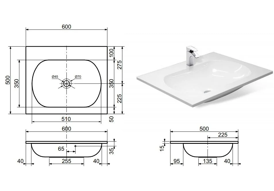 Приобрести loranto зеркало меридиан 70х70, led-подсветка фр-00000786