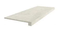 Ступень Coliseumgres Malpensa White 33х90см, белая, фронтальная