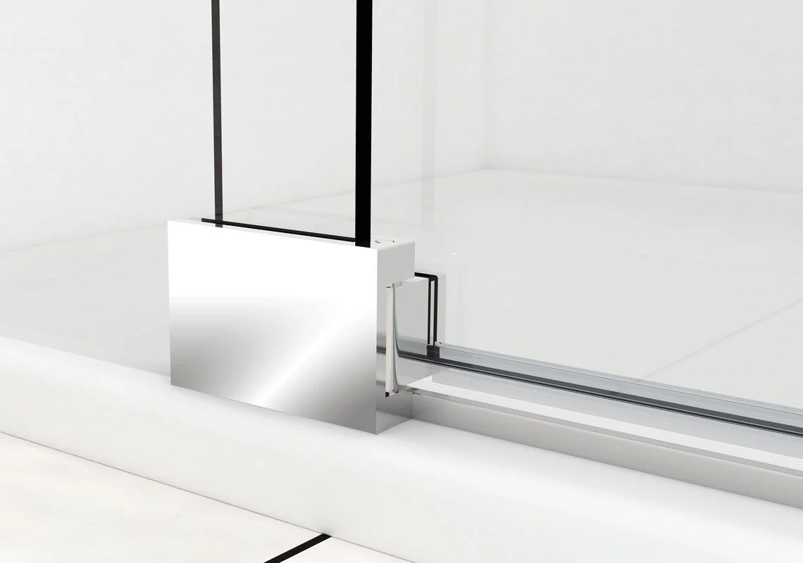 Приобрести vincea душевая дверь extra 110 см, прозрачное, черное vdp-1e1112clb