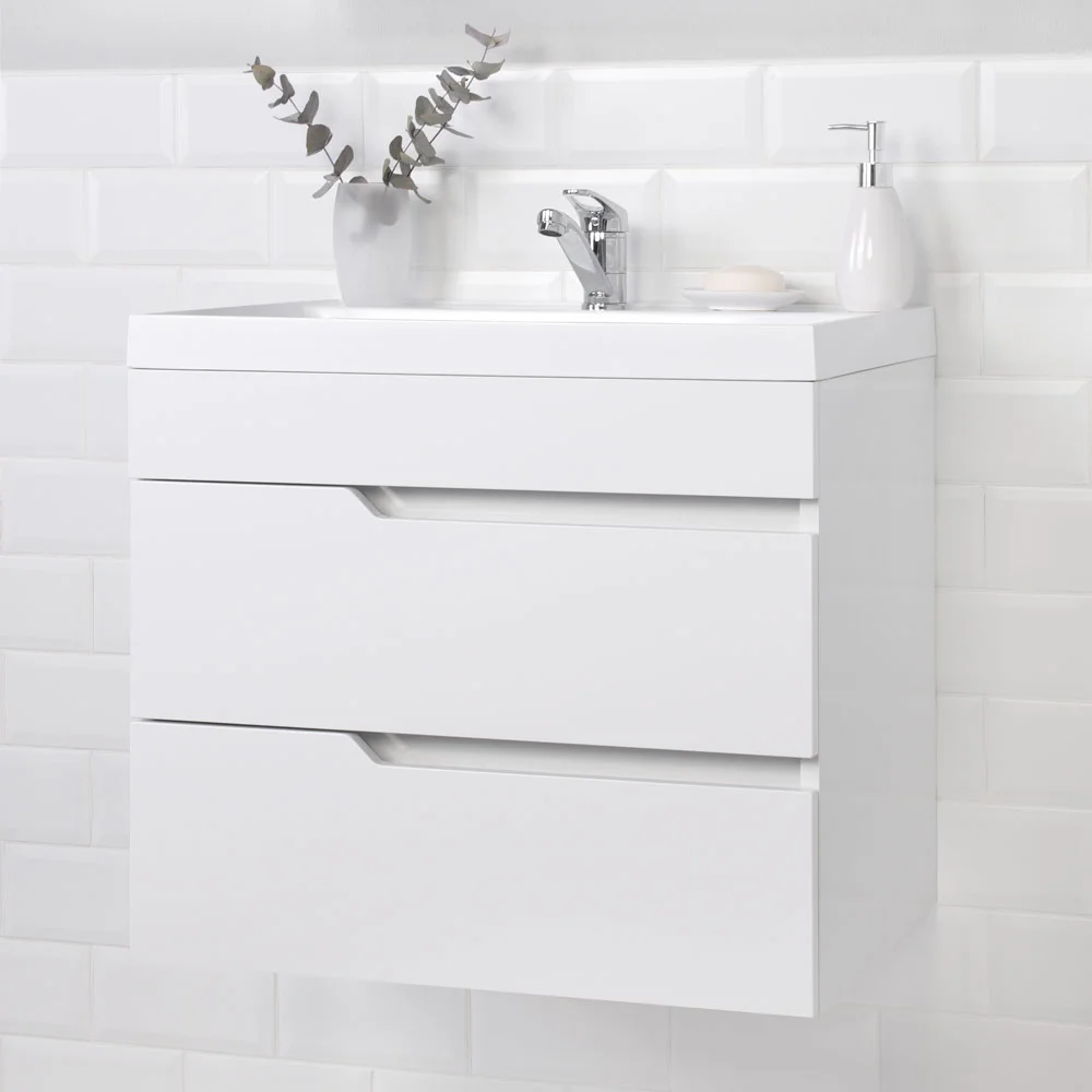 Приобрести тумба подвесная итана александра 60 с раковиной classica 60, белый глянец