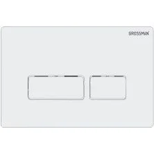 Grossman Клавиша смыва Pragma, белый глянцевый 700.K31.03.000.000