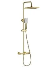 Душевая система WONZON & WOGHAND, Брашированное золото (WW-AE33110-BG)