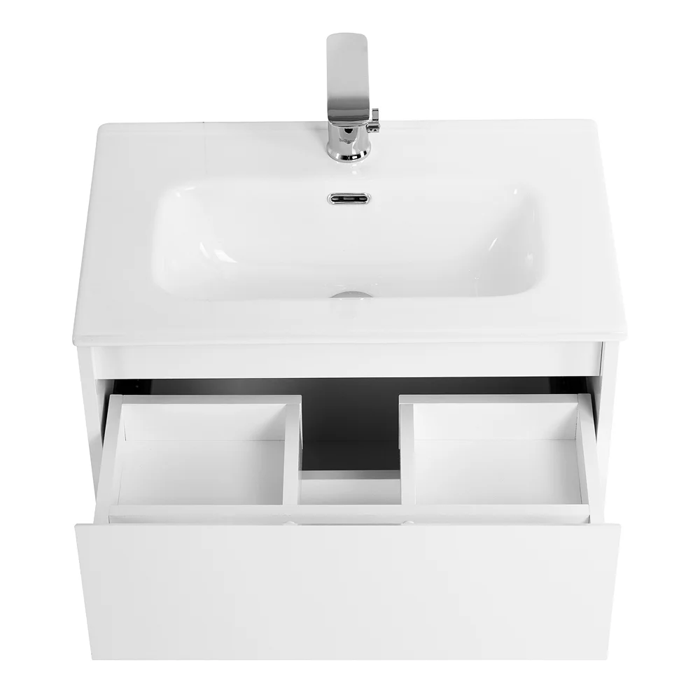 Приобрести belbagno тумба с раковиной kraft 39 50 см, подвесная bianco opaco, белая раковина