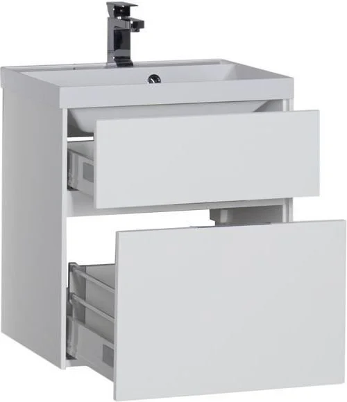 Приобрести aquanet тумба с раковиной латина 60 см, белая 00212833